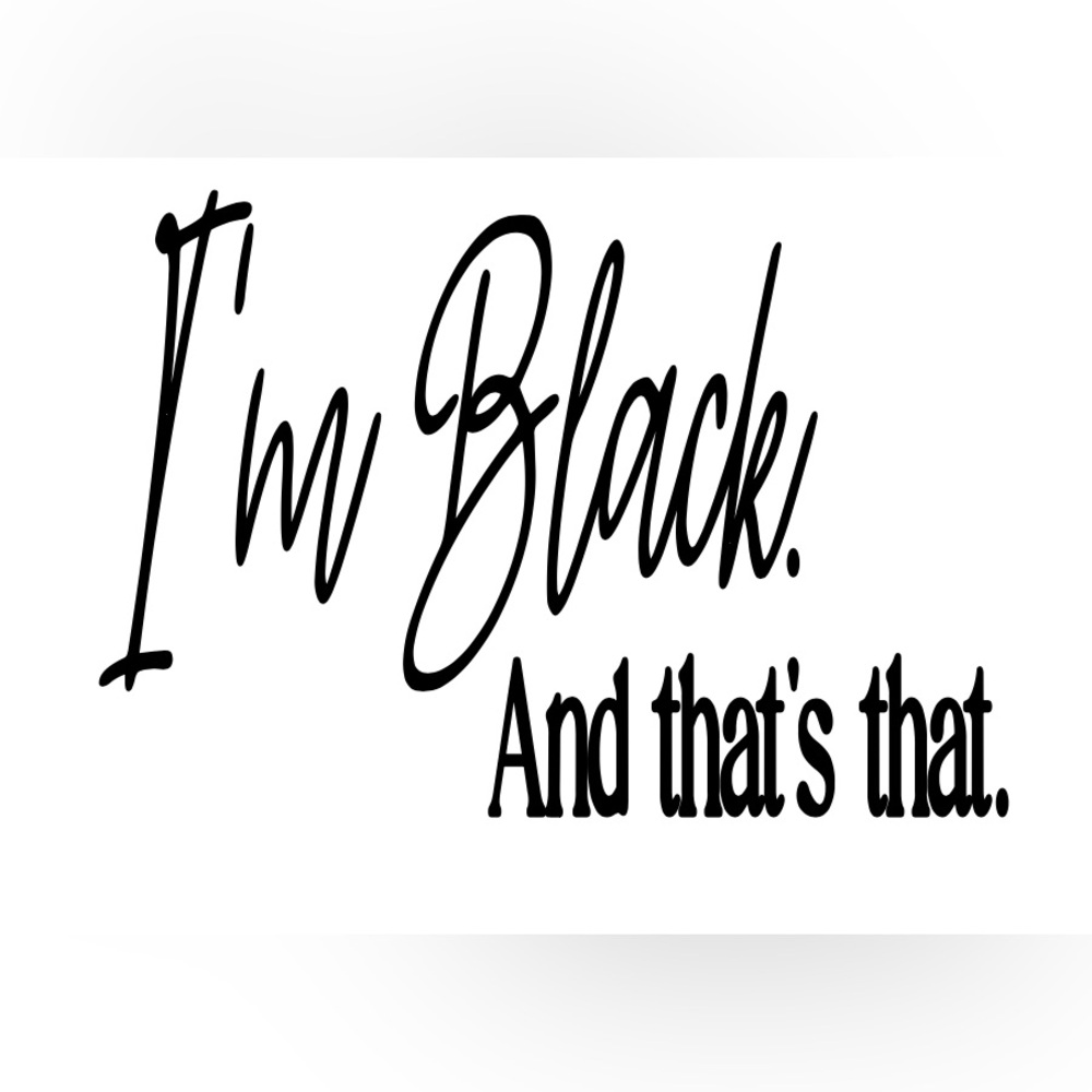 Black history vinyl decal